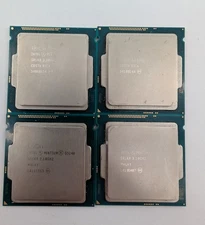 Intel Pentium G3240 3.1 GHz 5GT/s LGA 1150 Desktop CPU Processor SR1K6 Lot Of 4