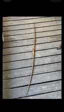 Handmade Antique Wood Long Bow 61&rdquo; - *Make Not Known