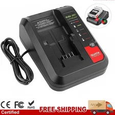 New PCC692L 20V MAX Lithium Battery Charger For Black & Decker and Porter Cable