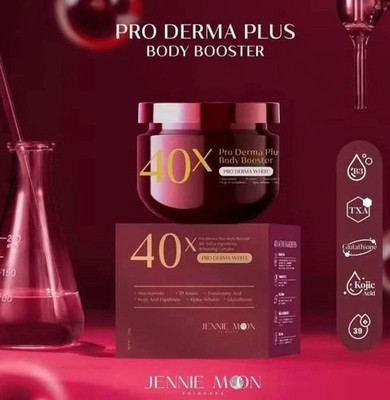 JENNIE MOON 40X Pro Derma Plus Body Booster 250g Brightening Gel