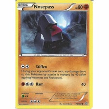Nosepass - Uncommon - Pokemon Card  XY05 - Primal Clash - 78/160