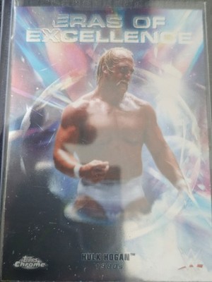 2026 Topps Chrome WWE - Hulk Hogan - Eras of Excellence Insert - Legends #ERA-2