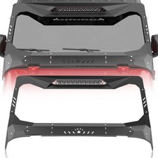 Mad Max Windshield Frame Cover Visor Cowl Fit Jeep Wrangler Jl 18-25 Gladiator