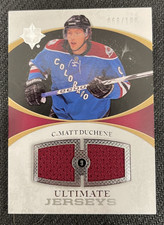 2010-11 UPPER DECK ULTIMATE COLLECTION MATT DUCHENE PATCH #ed 68/100