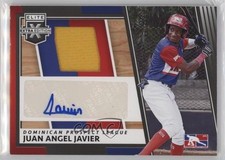 2022 Panini Elite Extra Edition Juan Angel Javier #DMS-AJ Auto 14bn
