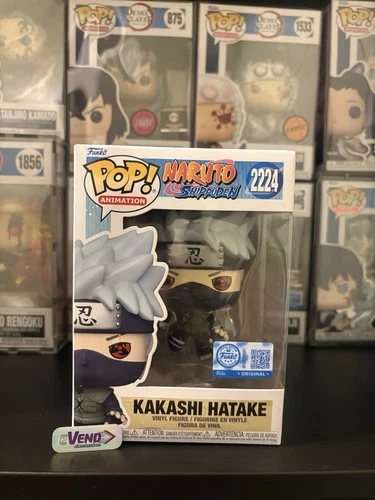 Funko Pop! Naruto Shippuden -Kakashi Hatake #2224 - Evend Exclsuive w/ Protector