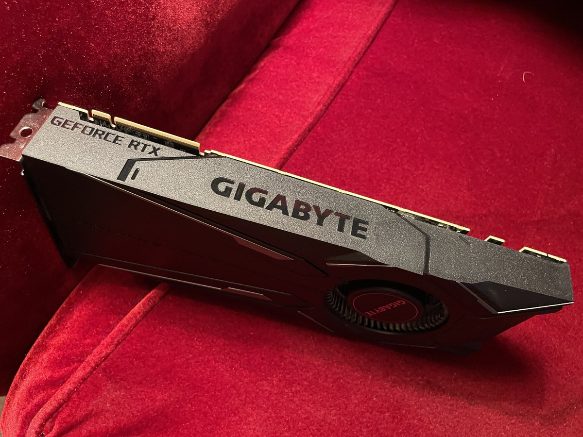 Gigabyte RTX 2080 Ti 11GB Turbo Edition GDDR6 1xUSB C 3xDisplay