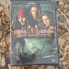 Walt Disney Pirates of the Caribbean Dead Man's Chest DVD Depp Widescreen