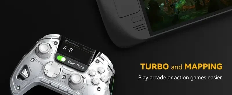 Interaktiver Bildschirm Wireless Gaming Controller für iOS/für Switch/PC/Android/Stea - Bild 4 von 4