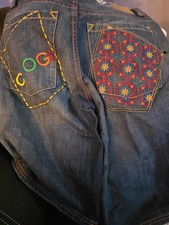 Vintage Coogi Jean Shorts