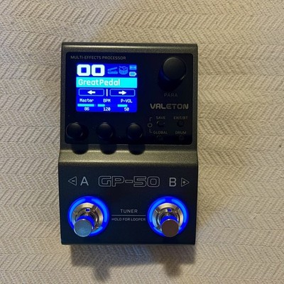 Valeton GP-50 Guitar Multi-effects Processor Pedal