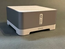 Sonos Connect Amp Gen 1 S1 Digital Media Streamer White Gray Reset w/Cord