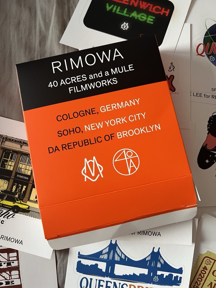 RIMOWA SOHO NYC 15 Stickers Pack By SPIKE LEE - NEW! RARE
