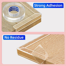 Clear Soft Corner Protectors for Furniture Strip,0.8in (W) x 9.84FT(L),Sharp ...