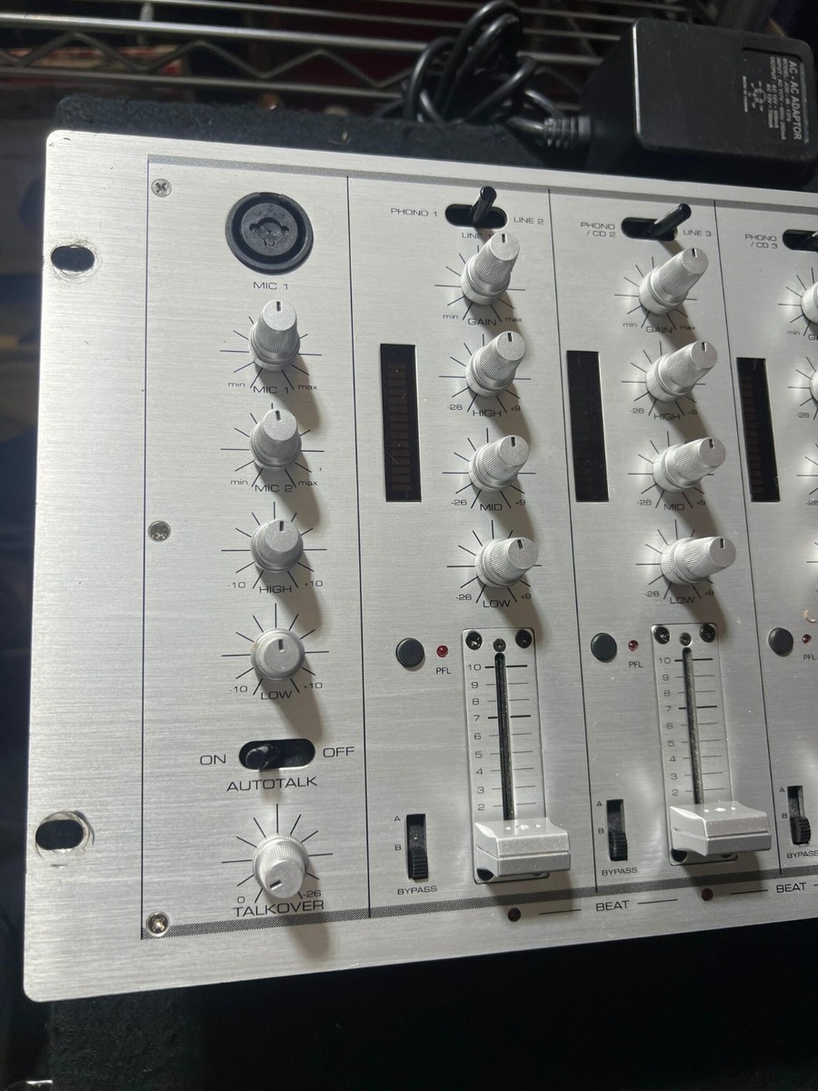 Stanton RM-80 rare mixer with orig. power supply - xlr outs - tons