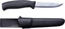 *1-Set* Morakniv Companion Stainless Steel 8.6” Fixed Knife Black 12141
