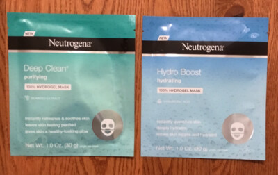 NEUTROGENA HYDRO BOOST FACE MASK BUNDLE NEW
