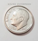 Photo of a 1993-S Roosevelt Dime Proof from an eBay listing that sold on Jul 17, 2026
