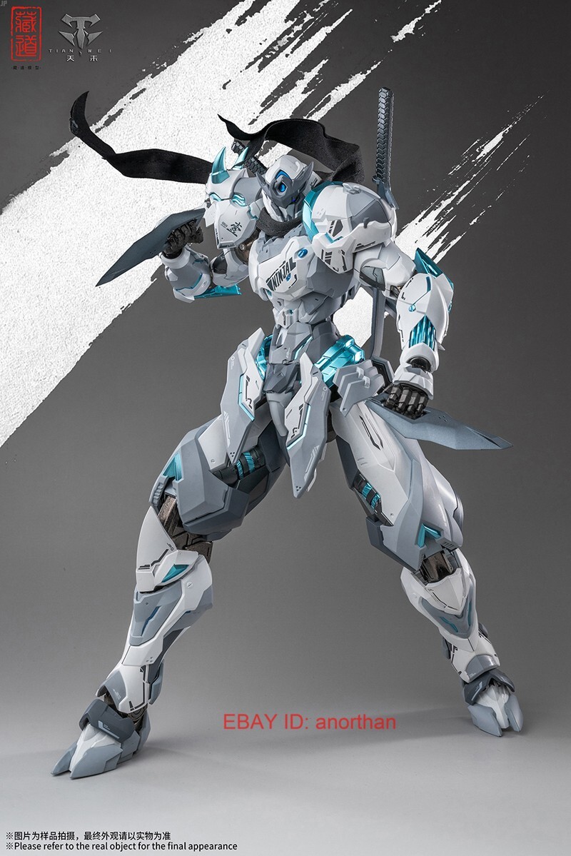 Cangdao Model CD-07W Hurricane Ninja Zhan Ming White Ghost Ver