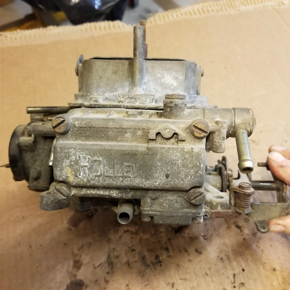 MOPAR Holley 600 CFM Carb List 6495  part # 3698395 Dodge 1970 1971 1972 1973 - Image 2 of 4