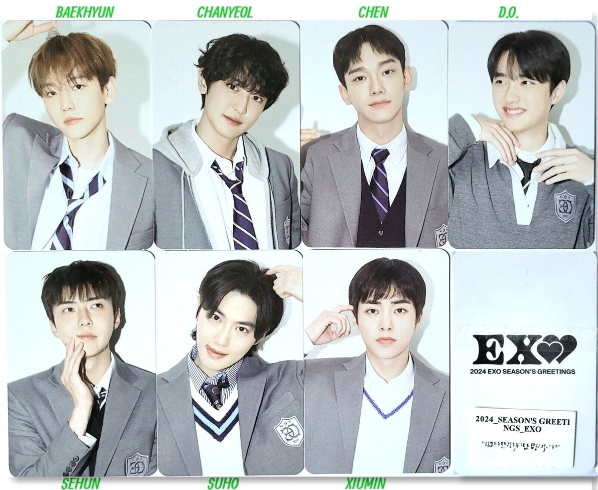 EXO 2024 SEASON'S GREETINGS OFFICIAL PHOTOCARD (select
