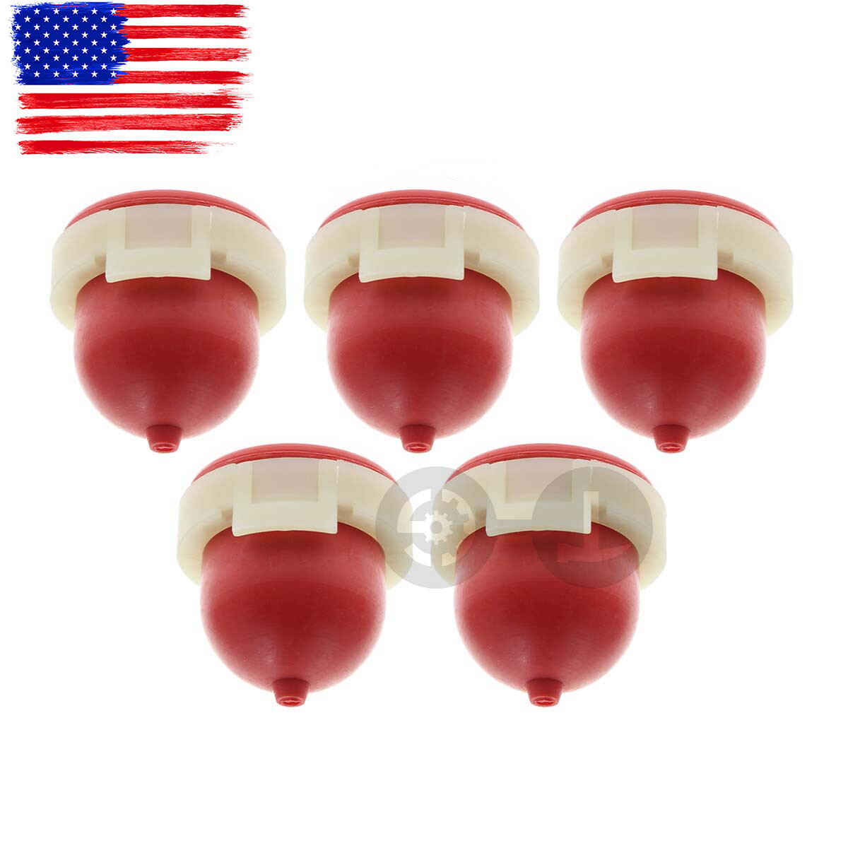 5PCS REP Primer Bulb For #3-4HP Craftsman, MTD, Murray Engine
