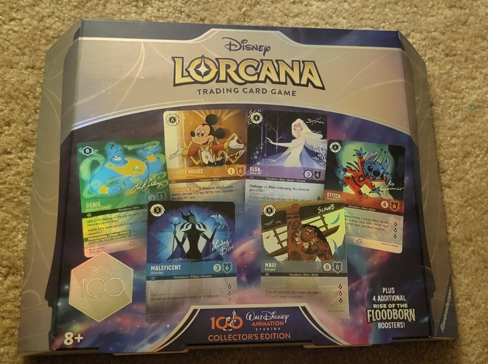 Lorcana TCG Rise of the Floodborn Disney 100 Collectors