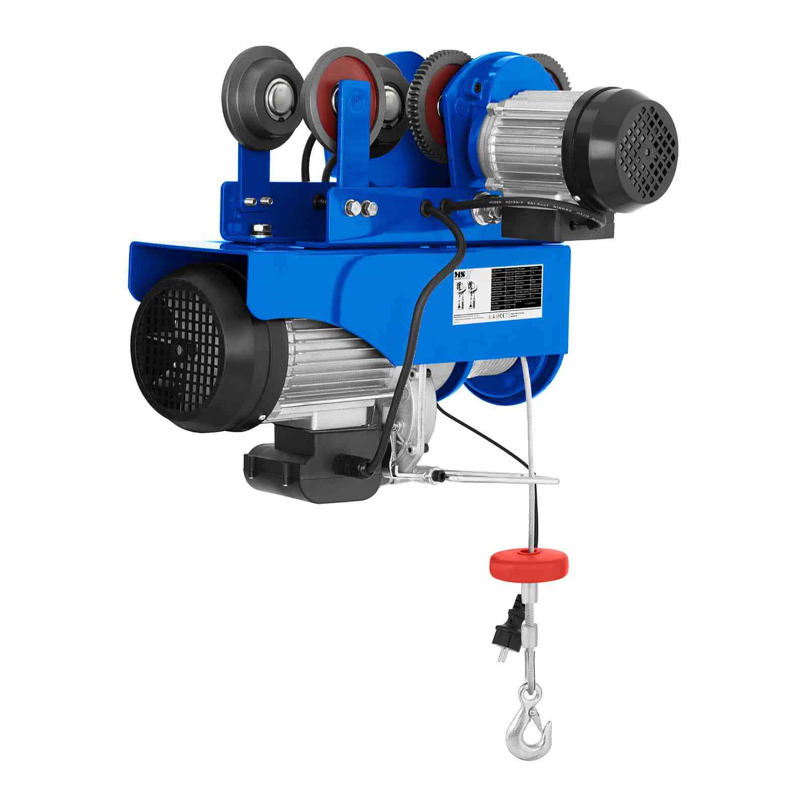 MSW Procat 1200 Elektrische Laufkatze Seilzug Kran 990kg online kaufen ...