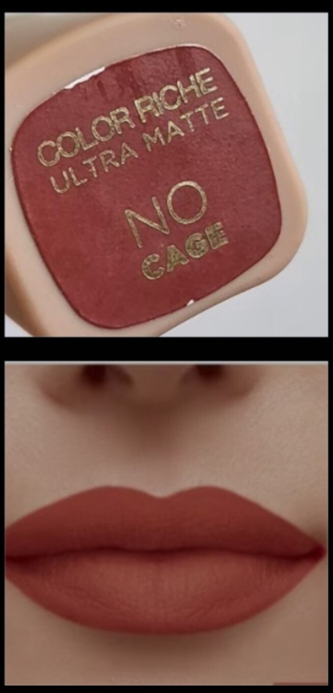 X2 L'Oreal Color Riche Ultra Matte Lipstick Free The Nudes No Cage - Image 4