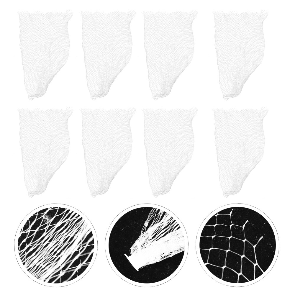 100pcs Reusable Mesh Produce Bags for Groceries, Crabs & Storage