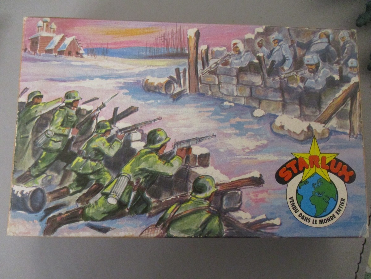 Figurine Starlux 1/50 (35mm) - Fantassin D'artillerie Moderne Avec