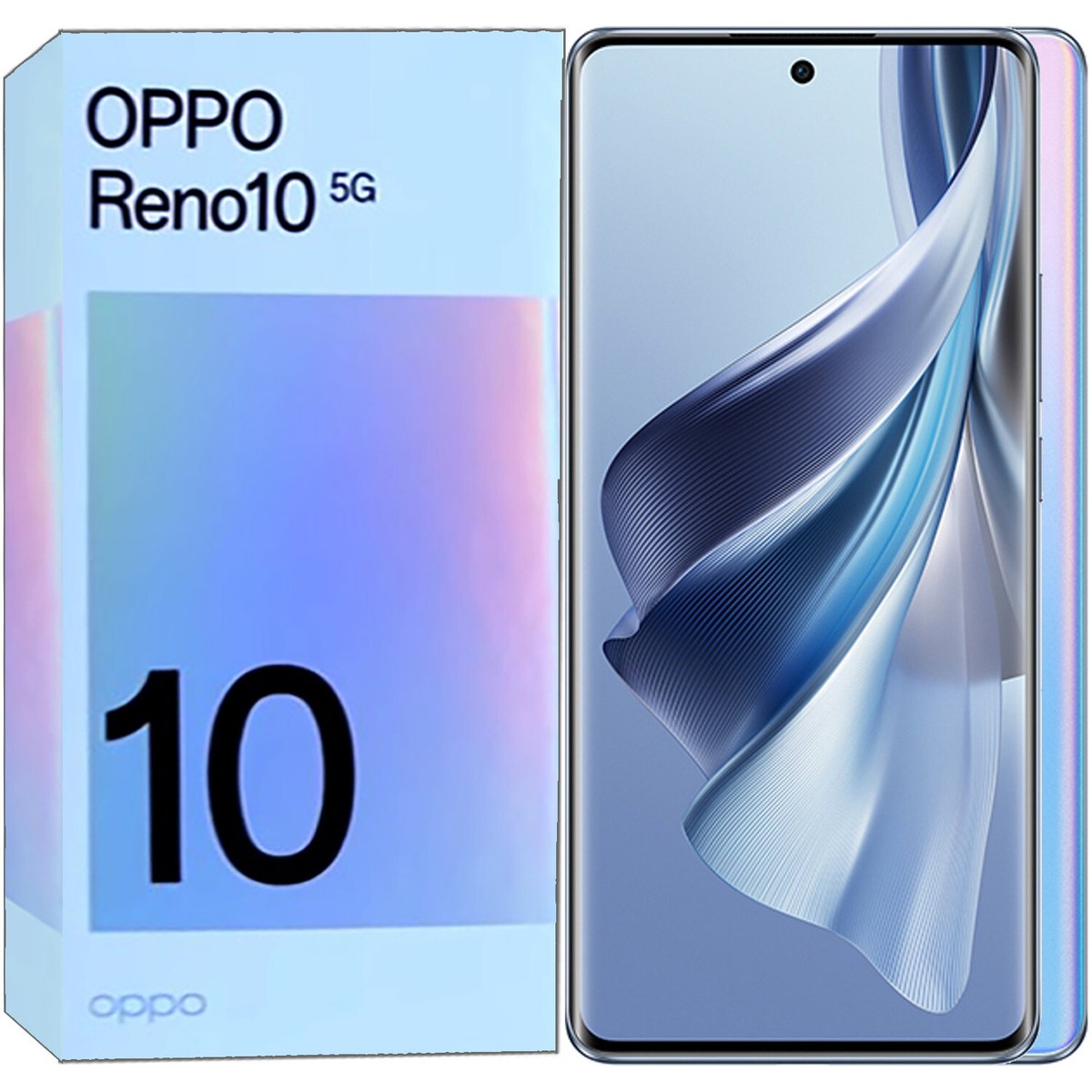 Oppo Reno10 5G Ice Blue 256GB + 8GB Dual-SIM Factory Unlocked GSM