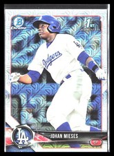 Johan Mieses 2018 Bowman #BCP19    Chrome Prospects Mojo Refractor