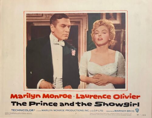 Carte de lobby originale Marilyn Monroe Le Prince et la Showgirl #7 (1957) 11"x14" - Photo 1 sur 2