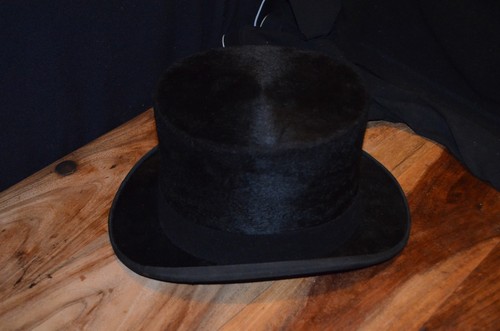 Vintage G.A. Dunn and Co Silk Top Hat 