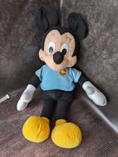 1988 playskool mickey mouse plush talking 24''