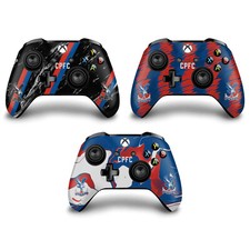 OFFICIAL CRYSTAL PALACE FC LOGO ART VINYL SKIN FOR XBOX ONE S / X CONTROLLER