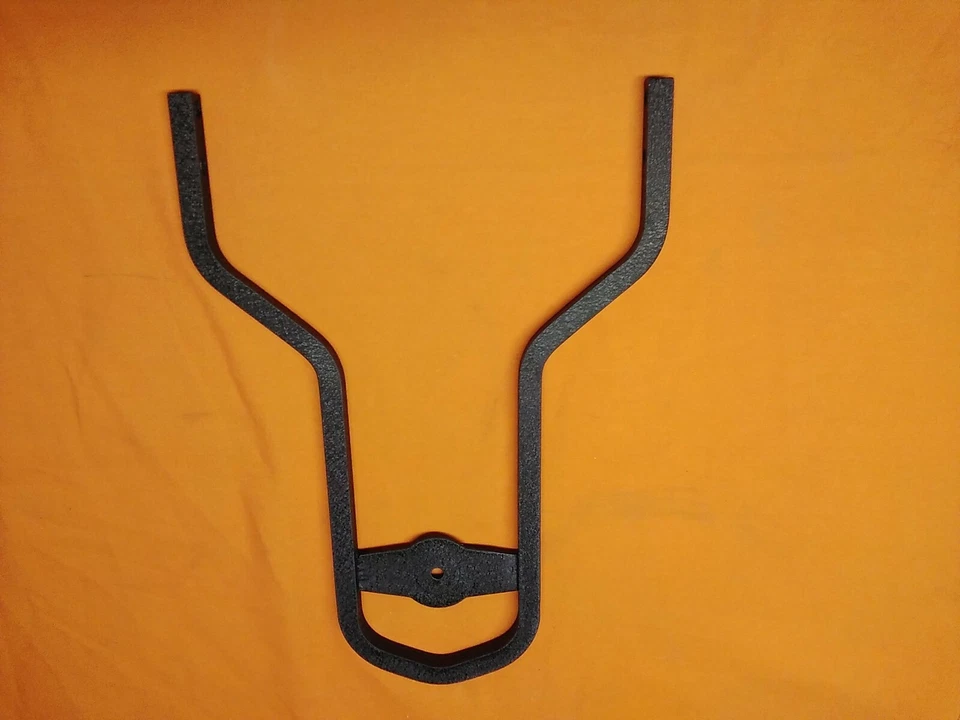 HARLEY DAVIDSON ПОДЛИННЫЙ НИЗКИЙ ВЕРТИКАЛЬНЫЙ БАР V МОРЩИНИСТЫЙ ЧЕРНЫЙ СПИНКА 53407-06 - Изображение 3 из 4