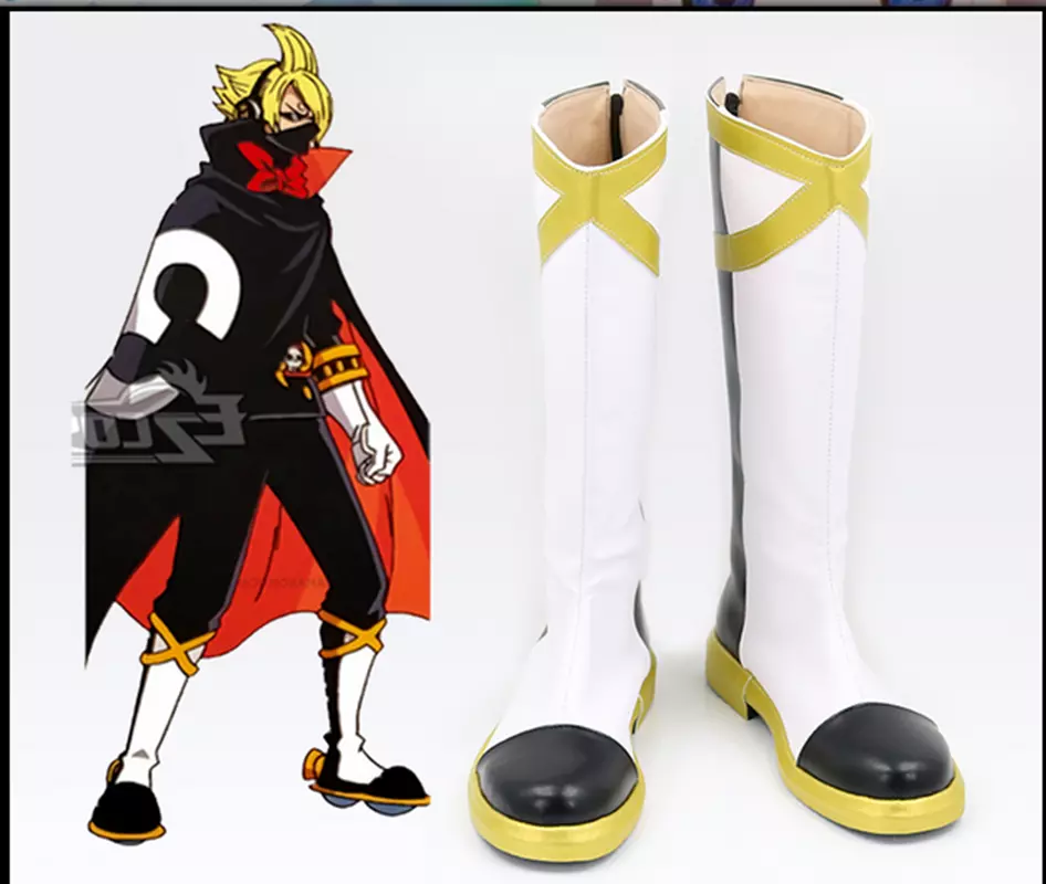 ONE PIECE Sanji Shoes Cosplay Men Boots Handmade