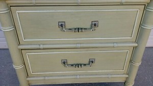 Pull Drawer Henry Link Faux Bamboo Dresser Handle Regency Bali Hai Hardware 5 6"