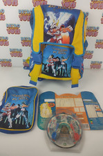 ZAINO SCUOLA CAVALIERI DELLO ZODIACO + BERSAGLIO GIOCHI PREZIOSI NEW SAINT SEYA