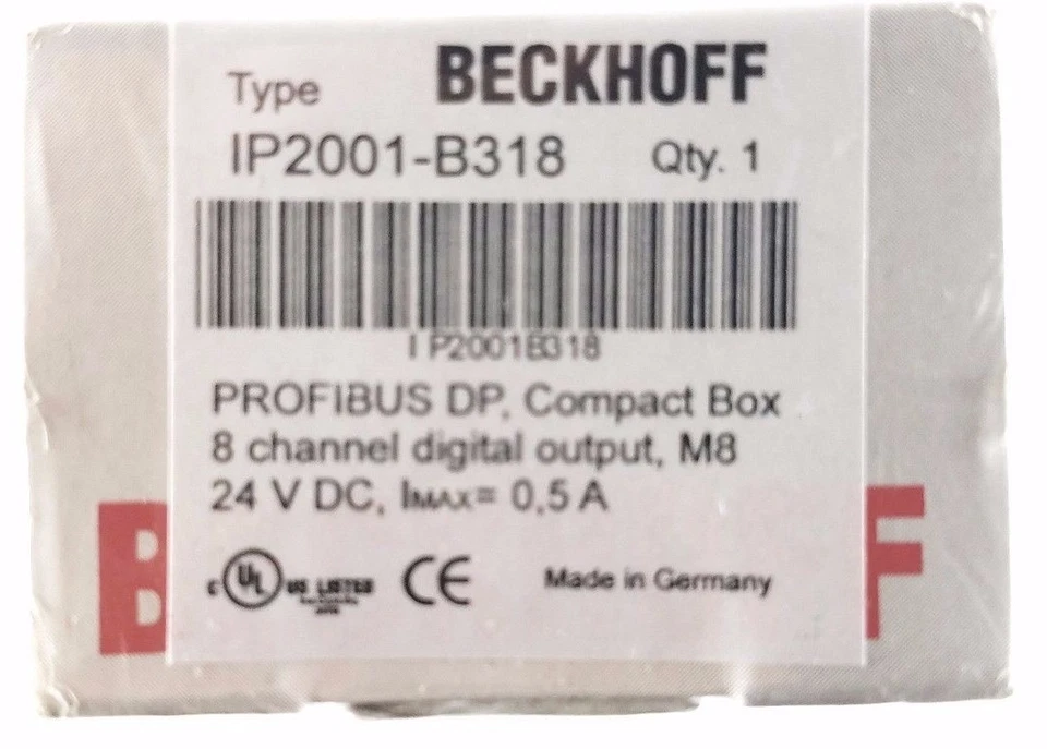 BECKHOFF FIELDBUS BOX  IP2001-B318     new in box - Image 2 of 4