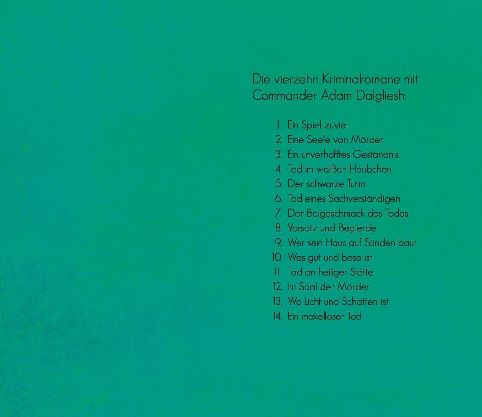 Thumbnail - Vorsatz Und Begierde | P. D. James | Taschenbuch | Die