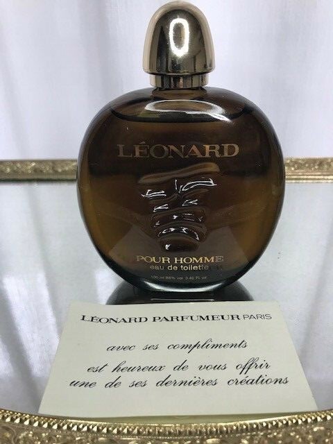 Leonard Pour Homme Leonard Edt 100 ml. Rare vintage original 1980