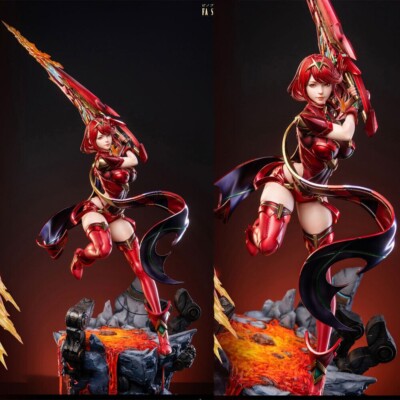 FA Studio Xenoblade 2 Pyra Resin Statue Pre-order 1/4 Scale Armour version New