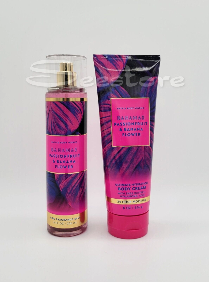 Bath & Body Works Bahamas Passionfruit & Banana Body Mist & Body