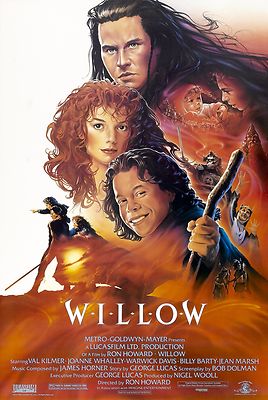 Willow 1988 Retro Vintage Movie Poster A0-A1-A2-A3-A4-A5-A6-MAXI 457