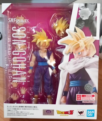 S.H FIGUARTS DRAGON BALL Z SUPER SAIYAN SON GOHAN THE WARRIOR WHO SURPASSED GOKU