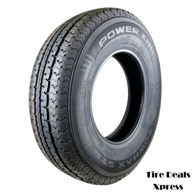 2 Power King Towmax Str II St235/80r16 Load F 12 Ply Trailer Tires for St235 80r16 12 Ply Trailer Tires
