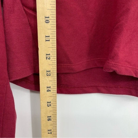 gymshark cropped long sleeve shirt